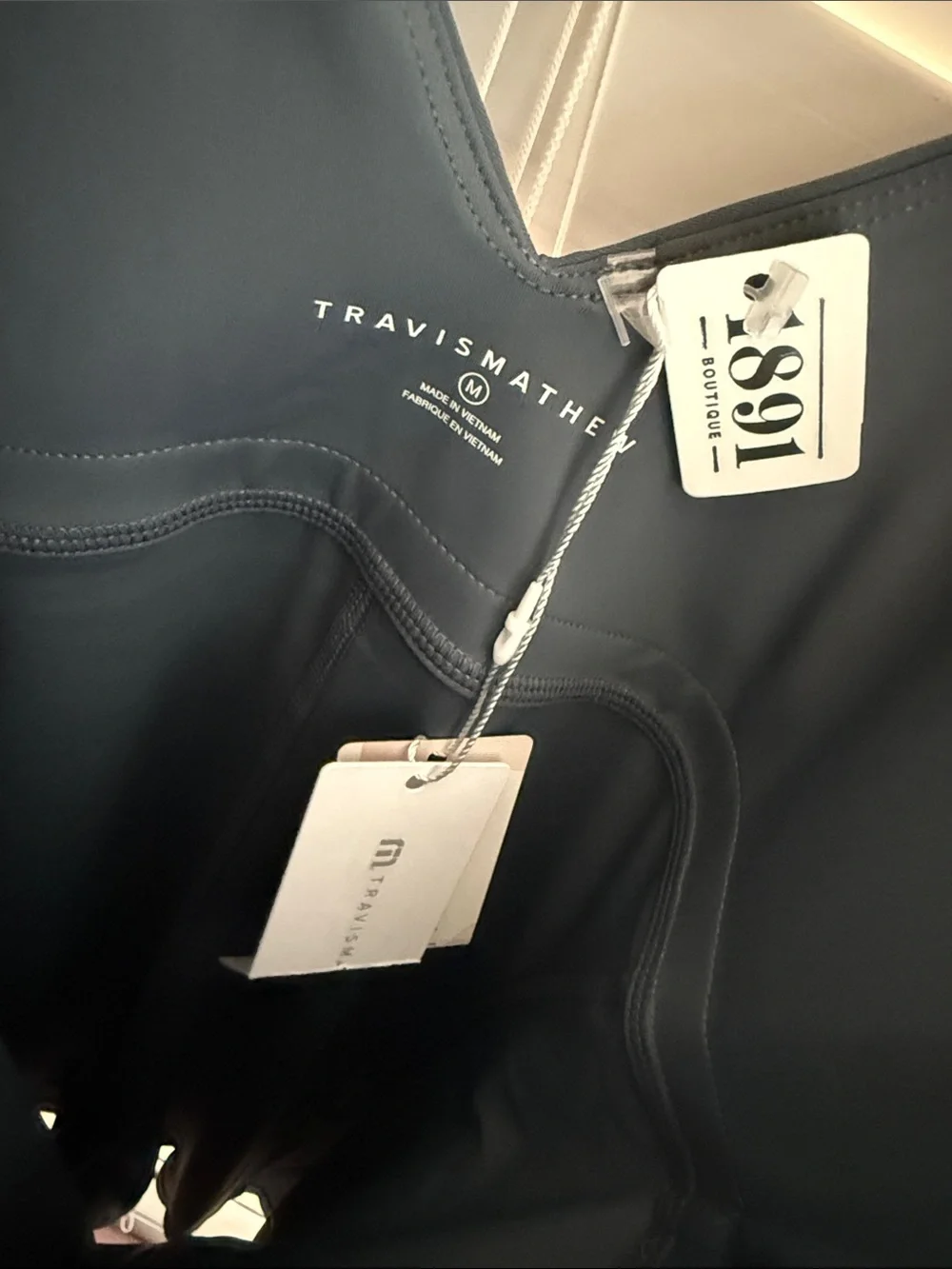 TravisMathew Moveknit Afterglow Dress (Dark Slate) – Size M - Picture 6 of 8